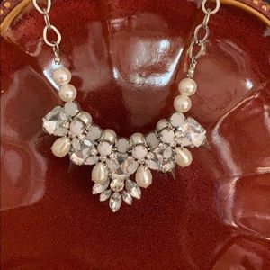 Silver colored costume jewelry